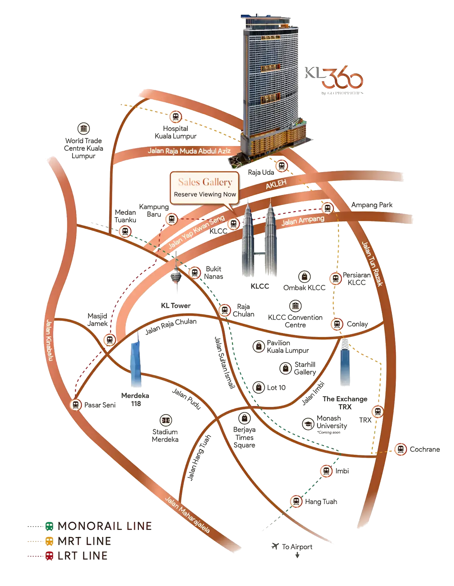 Kuala Lumpur Map